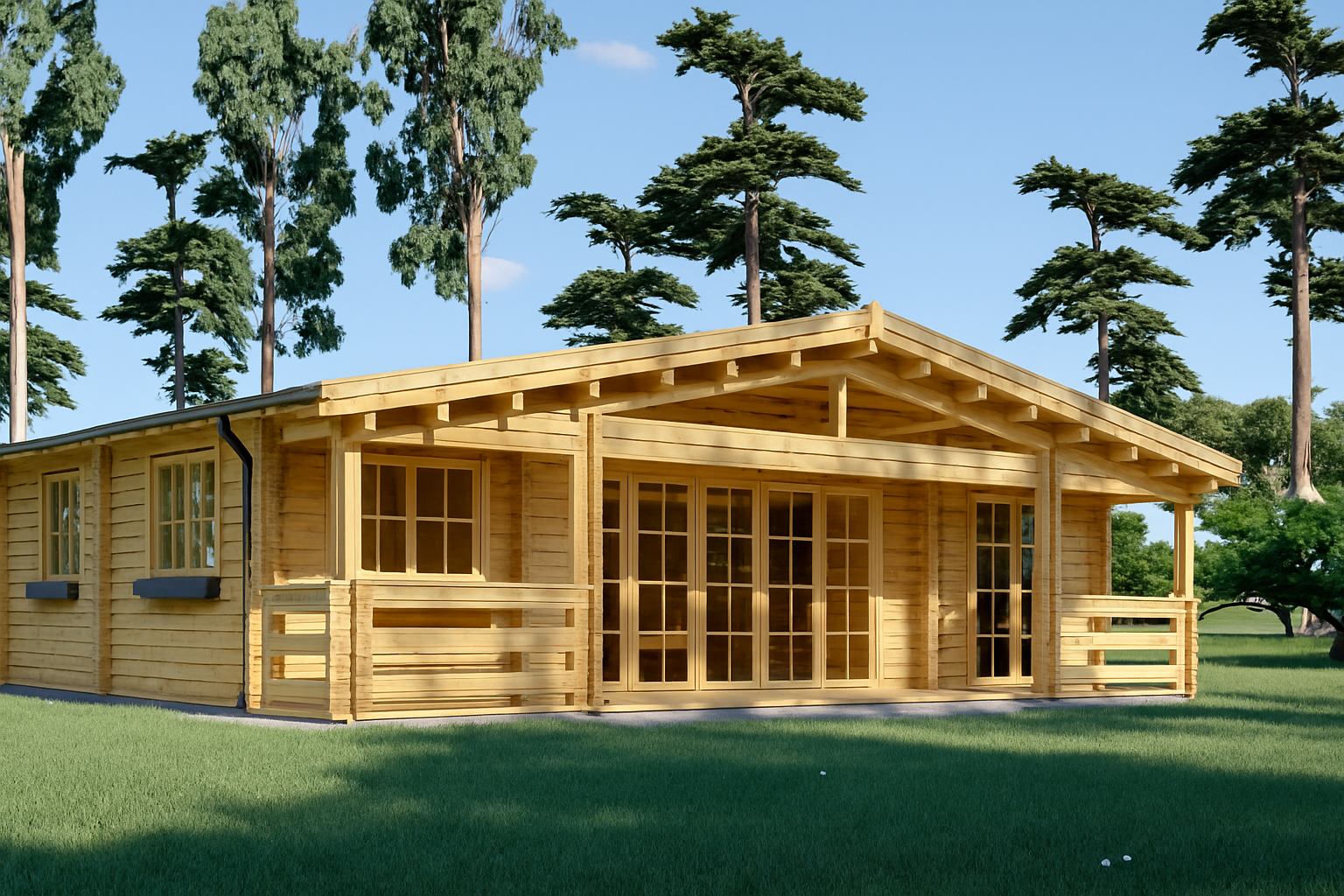 ChatGPT-Image-3.-Dez.-2025-09_44_32.png Blockbohlenhaus FLORENZ (66mm), 100m² + 20m² Terrasse – Bild 1