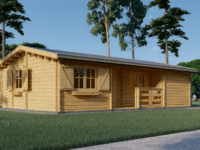 Blockbohlenhaus ULRICH, 70m²