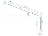 Dachhaken Set für PVC | Satteldach – Bild 7