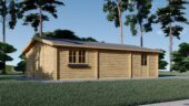 Doppelgarage aus Holz (44mm), 6x8 m, 48m² – Bild 5
