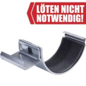 Dachrinnenset Zink für Satteldach bis 6,8 m – Bild 4