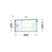 Gartenhaus PREMIUM (34mm + Holzverschalung), 6.5x4.5m, 30m² – Bild 8