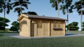 Einzelgarage aus Holz (44 mm), 3.6x5.4 m, 20 m² – Bild 4