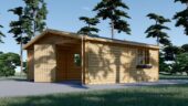 Doppelgarage aus Holz (44 mm) 6x6 m, 36 m² – Bild 4