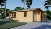 Doppelgarage aus Holz (44 mm) 6x6 m, 36 m² – Bild 5