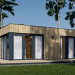 Gartenhaus PREMIUM (66mm + Holzverschalung Extra Isoliert ), 6.5x4.5m, 30m²