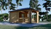 Gartenpavillon Florida (28mm), 3x5m, 15m² – Bild 3