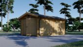 Einzelgarage aus Holz (44 mm), 4x6 m, 24 m² – Bild 4