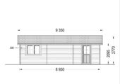 Doppelgarage aus Holz (44mm), 6x9 m, 54m² – Bild 9