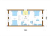 Holzhaus ALPINA(66 mm + Holzverschalung Isoliert ), 120 m² – Bild 7