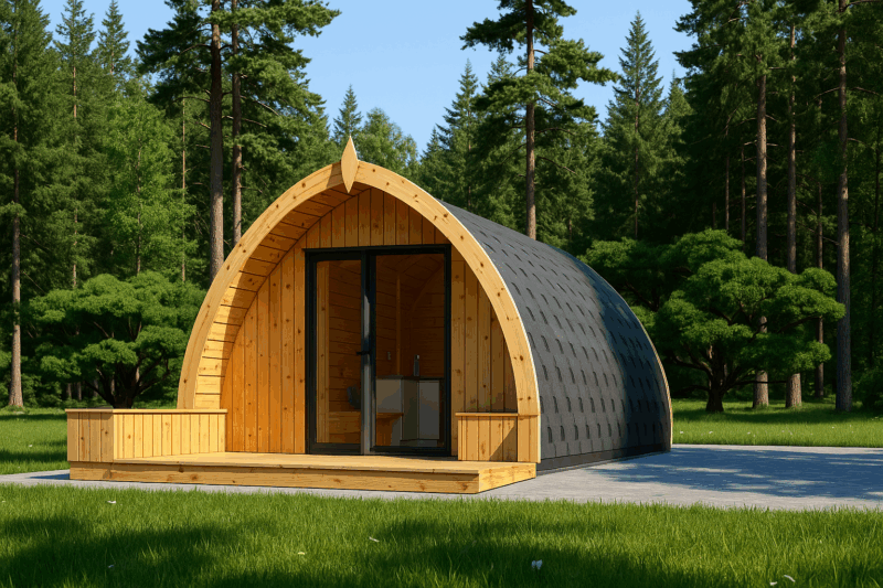 Gartenhaus BRITA 4x6 m, 18 m²