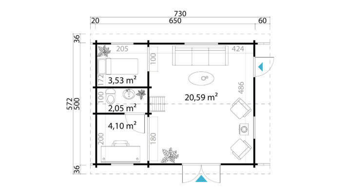 Ferienhaus Volta