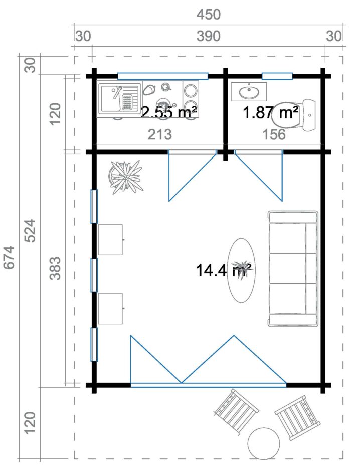 Ferienhaus Exeter 1