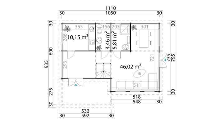 Ferienhaus Mekong XL Platin