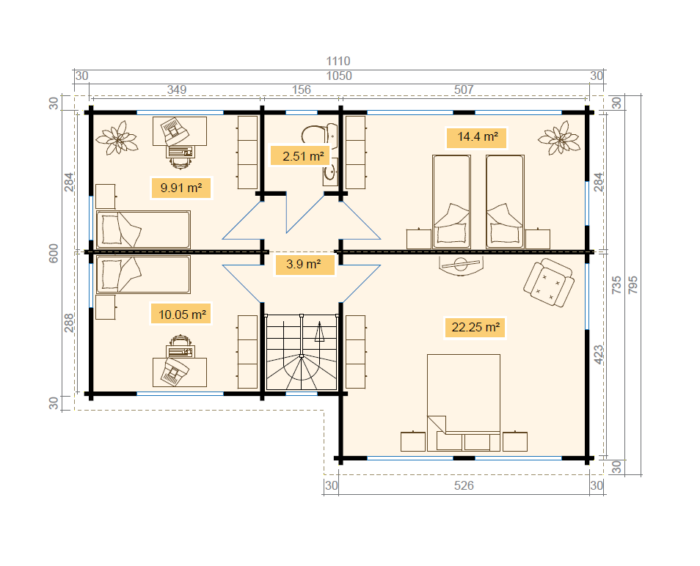 Ferienhaus Mekong XL Platin