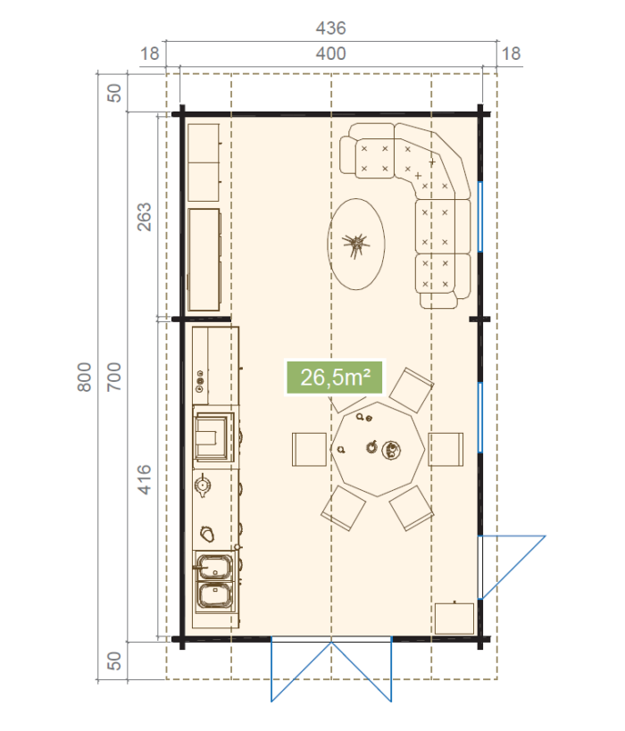 Ferienhaus Maipo