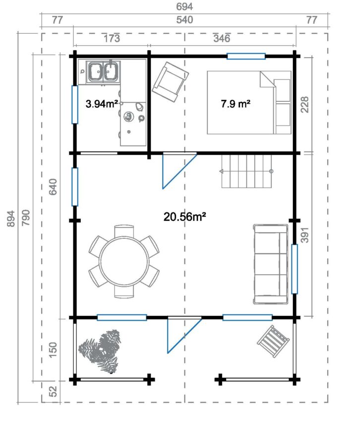 Ferienhaus Canada Platin