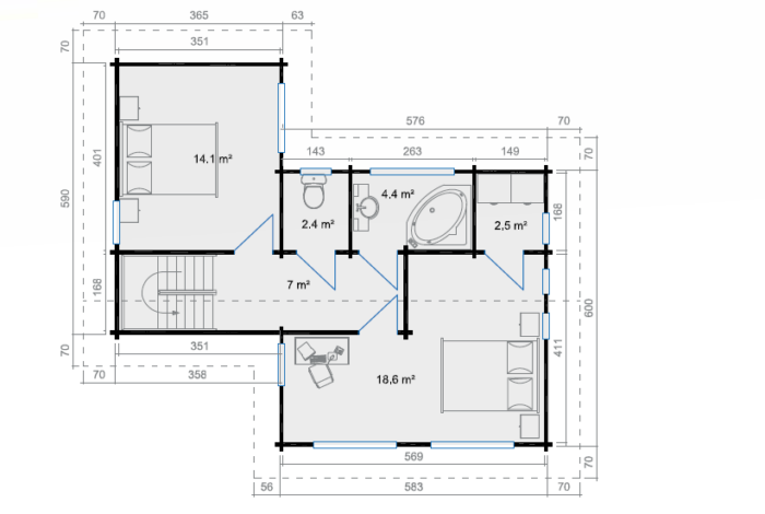 Ferienhaus Mälaren Diamant