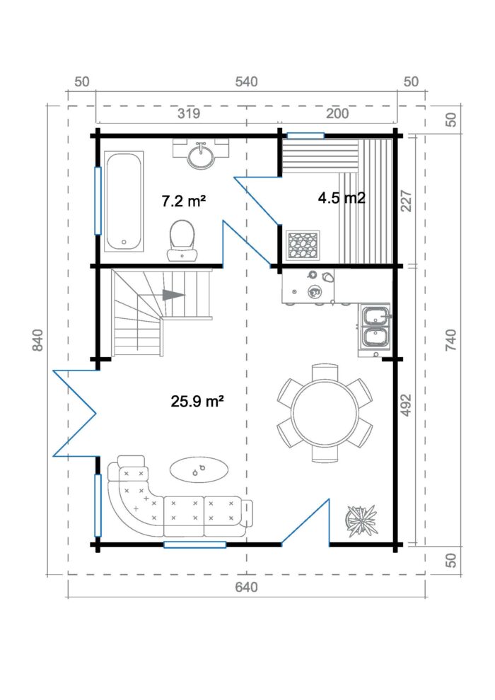 Ferienhaus Matterhorn Platin