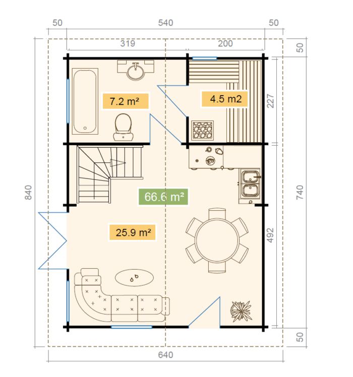 Ferienhaus Matterhorn Platin