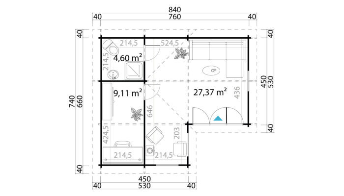 Ferienhaus Mont Blanc Platin