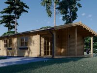 Blockbohlenhaus LUDWIG (66mm), 6x12m, 72m²