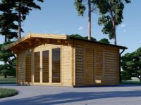 Gartenhaus MARTINA, 5x4m, 20m² Isoliert