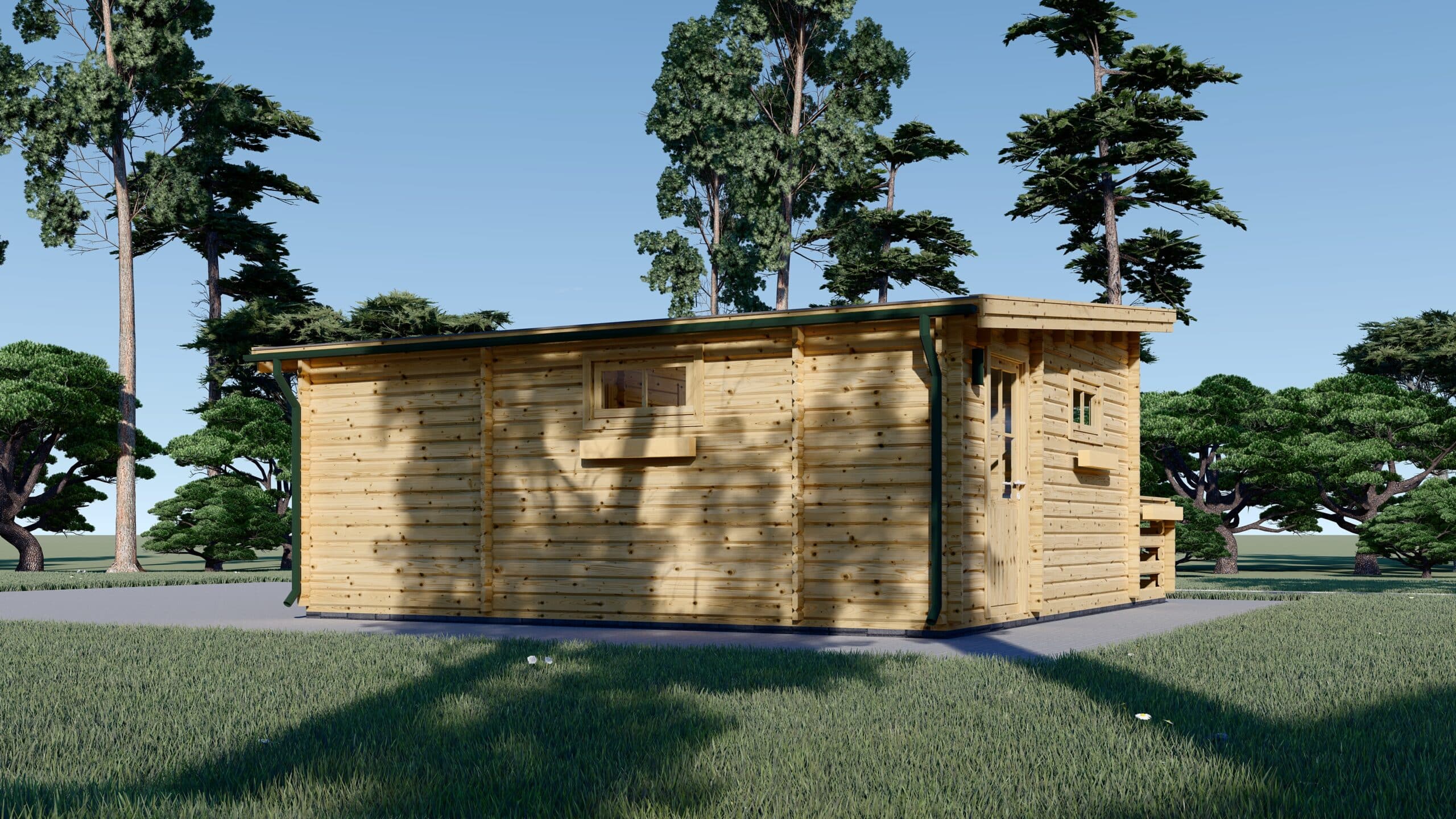 @_Altura_TP_44_5-scaled-1.jpg Blockbohlenhaus ARMIN (44 mm) 31 m² mit Pultdach – Bild 5