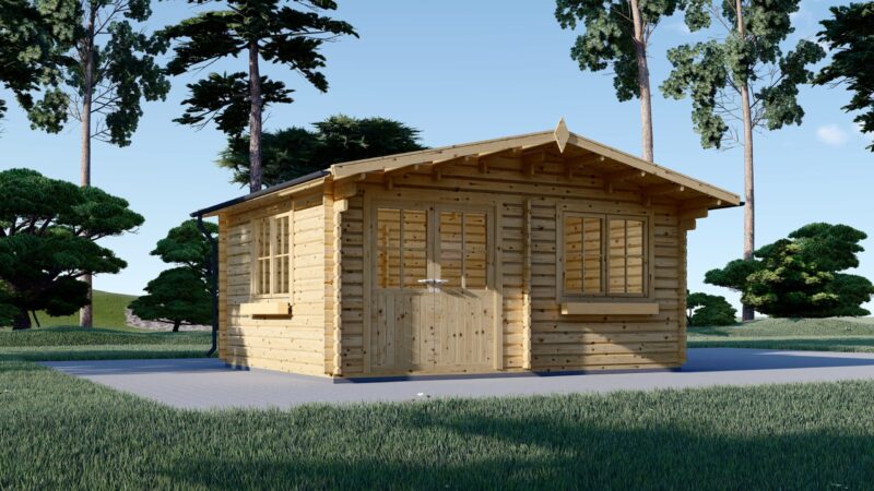 Gartenhaus LINZ, 5x4m, 20m²