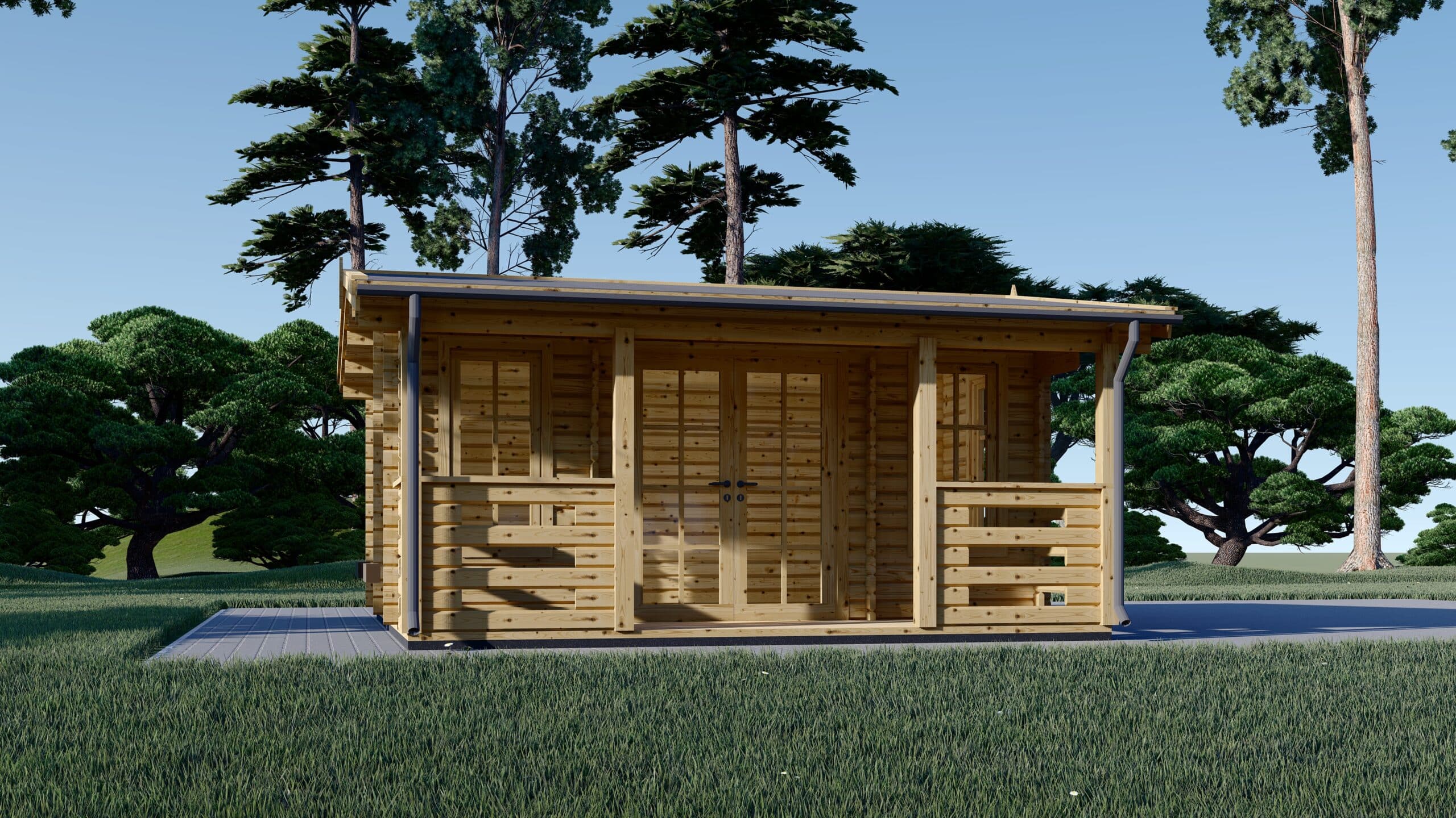 @_Royal_44_2-scaled-1.jpg Premium Gartenhaus ROLAND 5x5 m, 25 m² – Bild 2