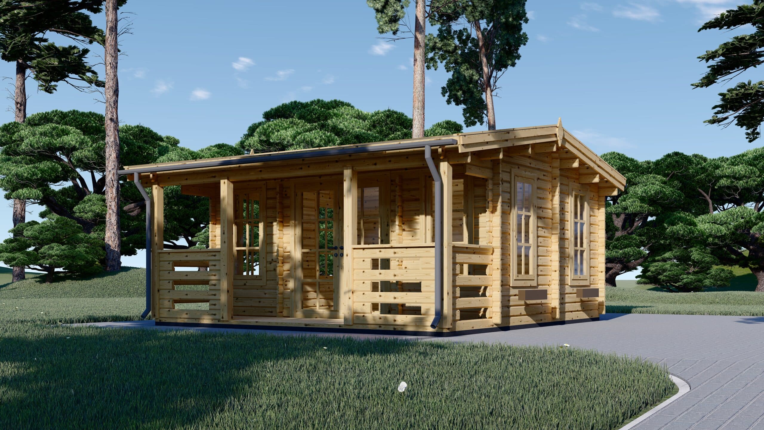 @_Royal_44_3-scaled-1.jpg Premium Gartenhaus ROLAND 5x5 m, 25 m² – Bild 3