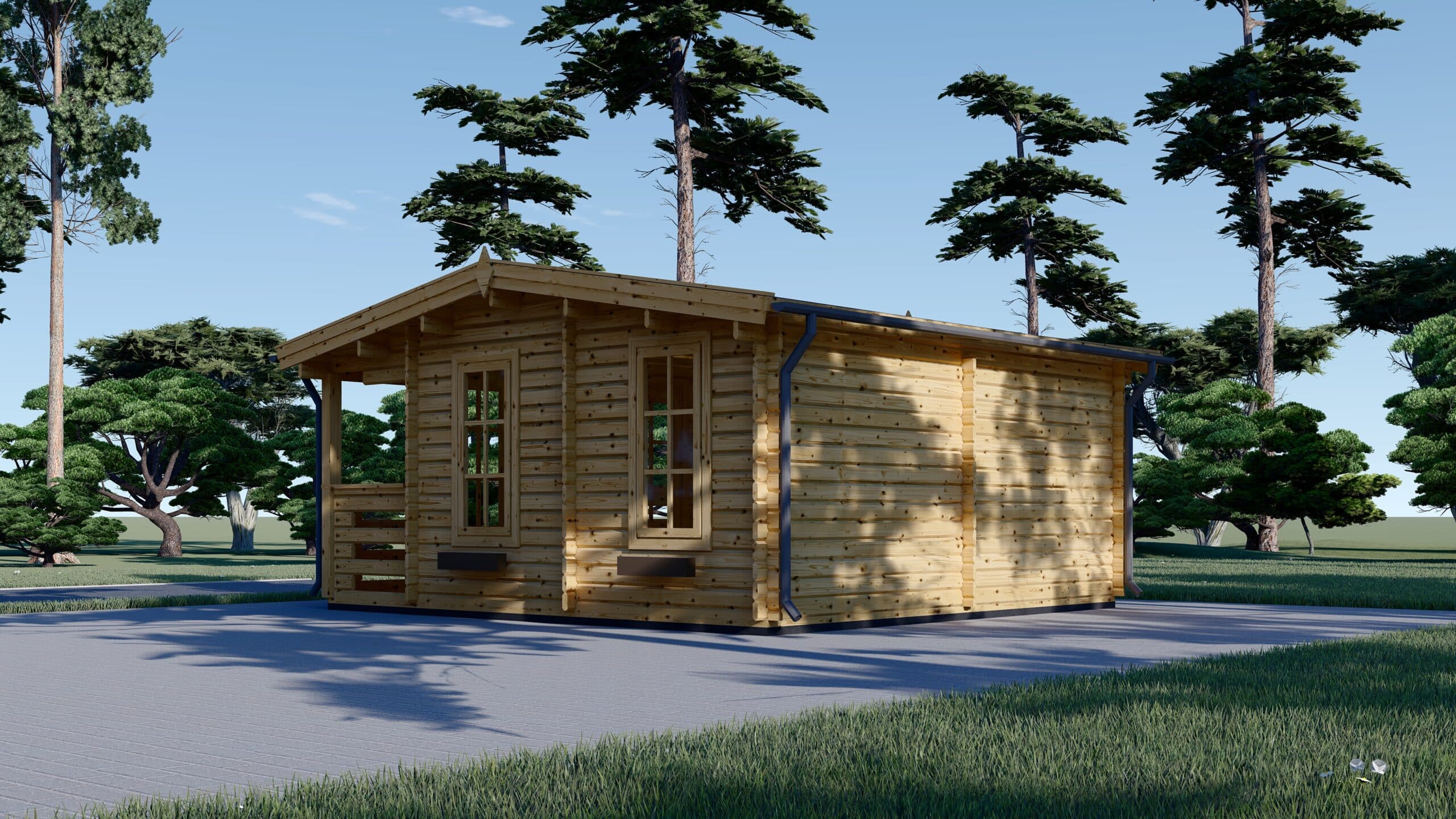 @_Royal_44_4-scaled-1.jpg Premium Gartenhaus ROLAND 5x5 m, 25 m² – Bild 4