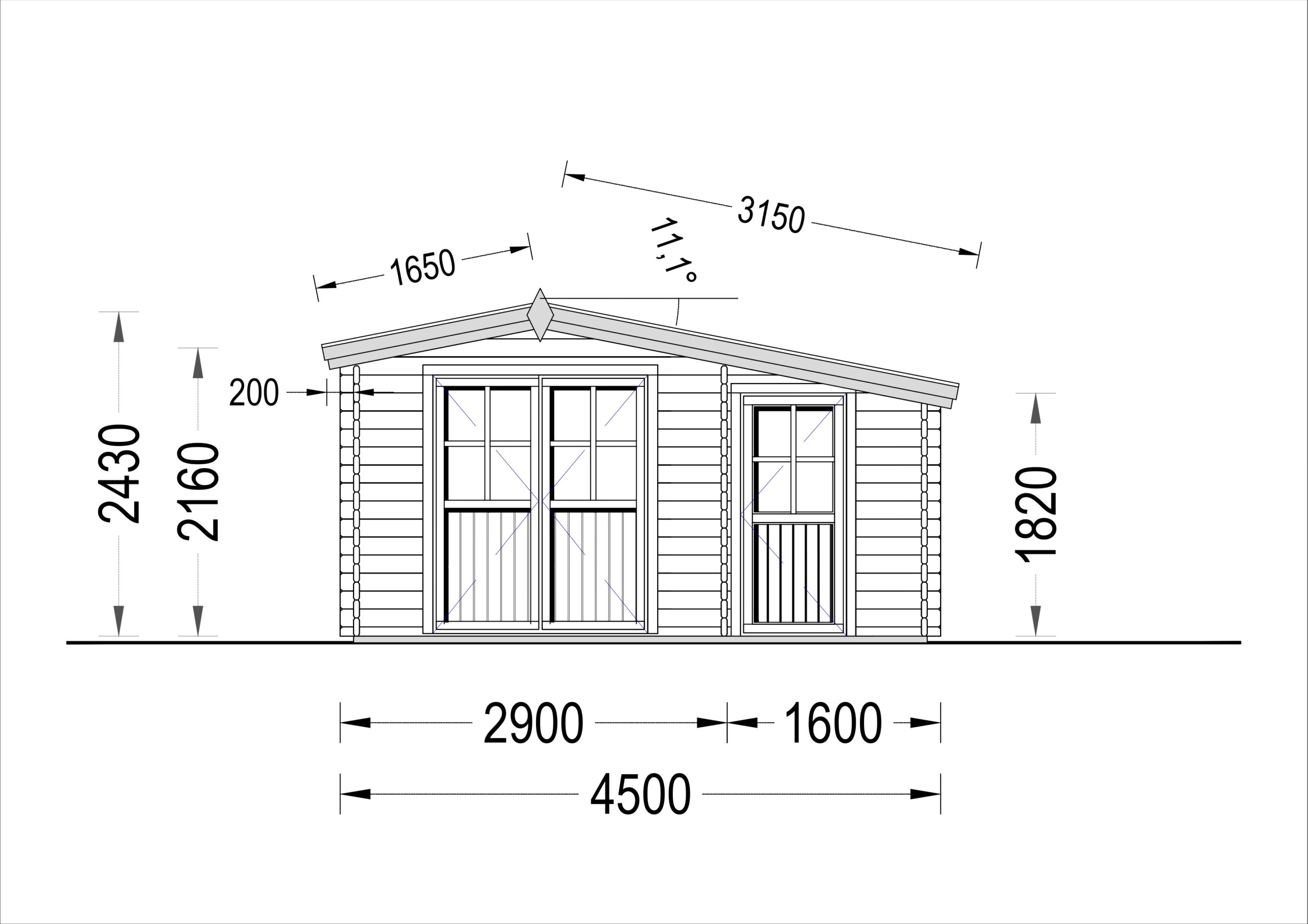 AVP_Benington_4.50x3.00_34_2019_page-0002-scaled-1.jpg Premium Gartenhaus Bregenz, 4.5x3 m, 13 m² – Bild 7