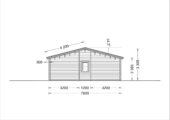 Blockbohlenhaus LIENZ (66 mm) 103 m² – Bild 9