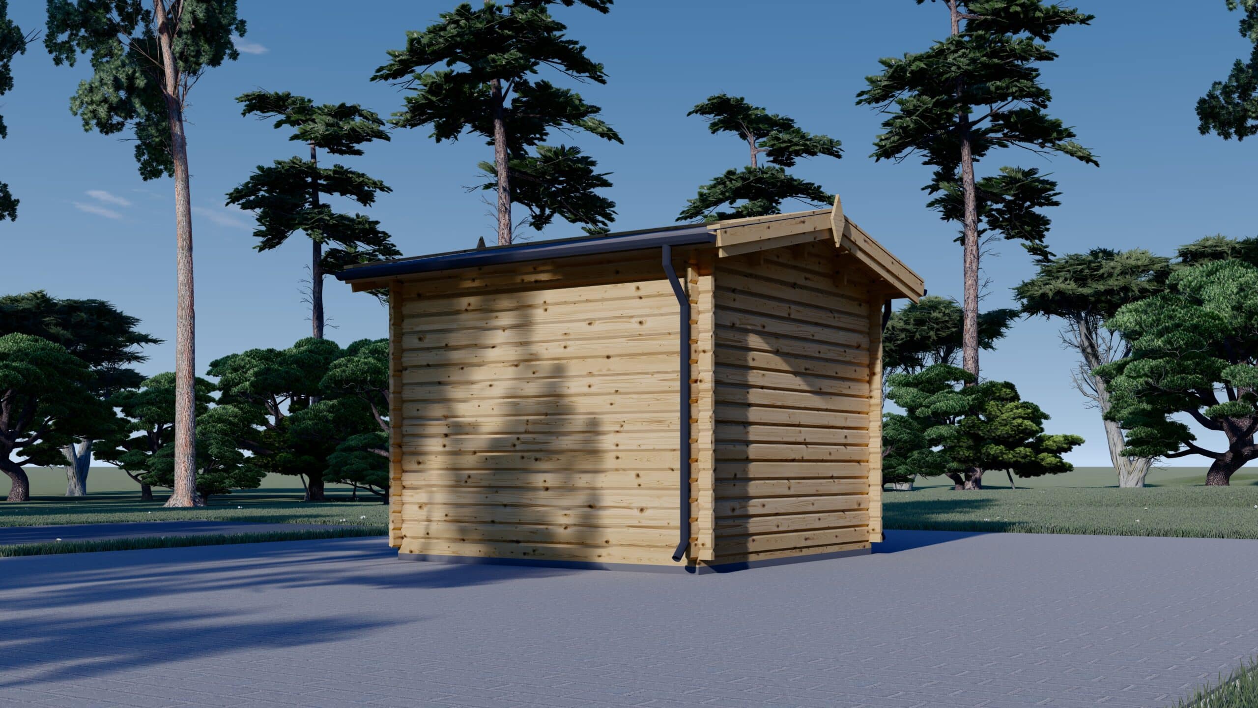 B2b_Adam_4-scaled-1.jpg Gartenhaus ADRIA (44 mm), 3x3 m, 9 m² – Bild 4