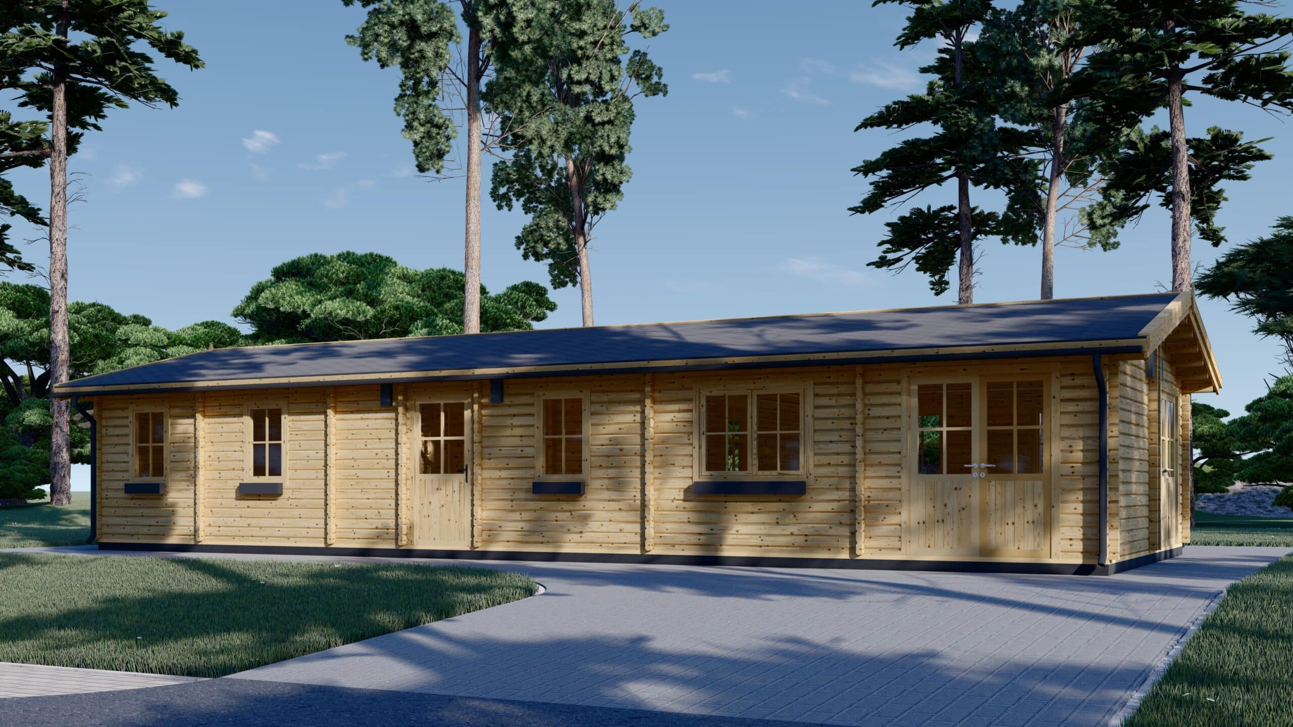 B2b_Brighton_2-scaled-1.jpg Blockbohlenhaus BOZEN (44 + 44mm), 15x6m, 90m² Isoliert – Bild 6