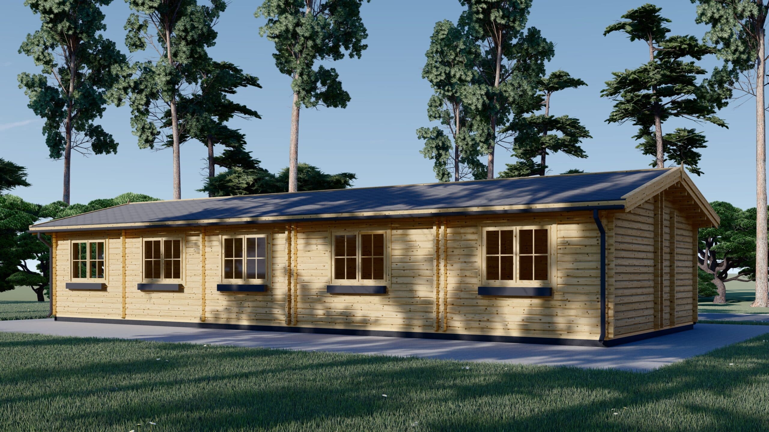 B2b_Brighton_4-scaled-1.jpg Blockbohlenhaus BOZEN (44 + 44mm), 15x6m, 90m² Isoliert – Bild 2