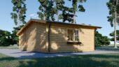 Premium Gartenhaus  CLAUDIA (66mm) 28m², 7x4m – Bild 4