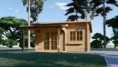 Gartenhaus HELENE 6x4m, 24m² mit 12.5m² Terrasse – Bild 4