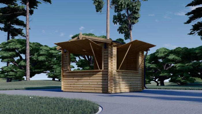 Verkaufsstand (28mm), 3x3m, 9m² – Bild 2