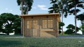 Premium Gartenhaus LINZ 4X3 m , 12m² mit Pultdach – Bild 2