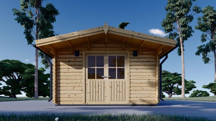 Gartenhaus PALM, 4x4m, 16m² – Bild 5