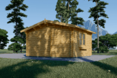 Premium Gartenhaus WIEN, 5x5 m, 25 m² – Bild 2