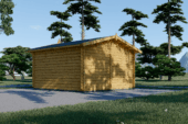 Premium Gartenhaus WIEN, 5x5 m, 25 m² – Bild 4