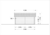 Premium Blockbohlenhaus FRITZ (44 + 44mm) 60m² – Bild 10