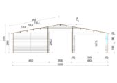Premium Blockbohlenhaus FRITZ (44 + 44mm) 60m² – Bild 11
