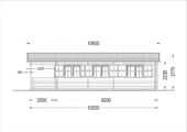 Blockbohlenhaus HANNES (44 + 44 mm) 42 m² – Bild 8