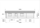 Blockbohlenhaus SCHLADMING (44 + 44 mm) 96 m² – Bild 10