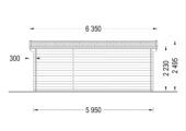 Gartenhaus OSKAR, 6x3 m, 18 m² – Bild 9