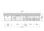 Blockbohlenhaus TRAUNSEE (66 mm) 50 m² – Bild 8